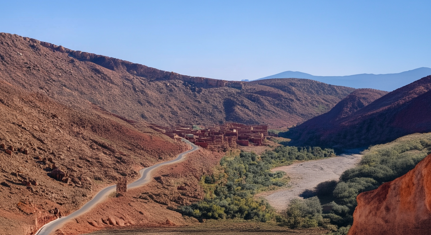 vallée du fleuve Ounila